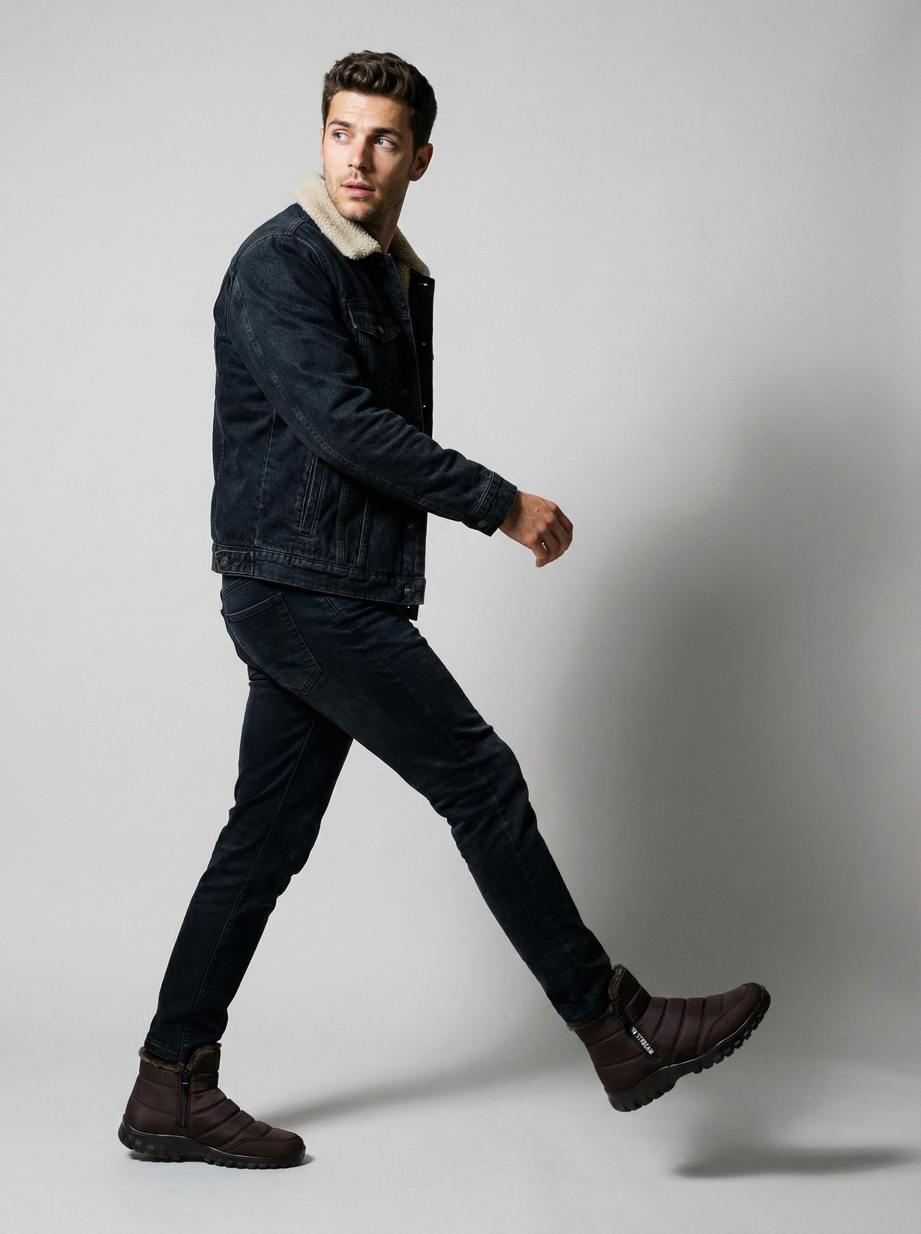 Men's Insulated Winter Boots - Waterproof, Non-slip, and Ultra Comfortable