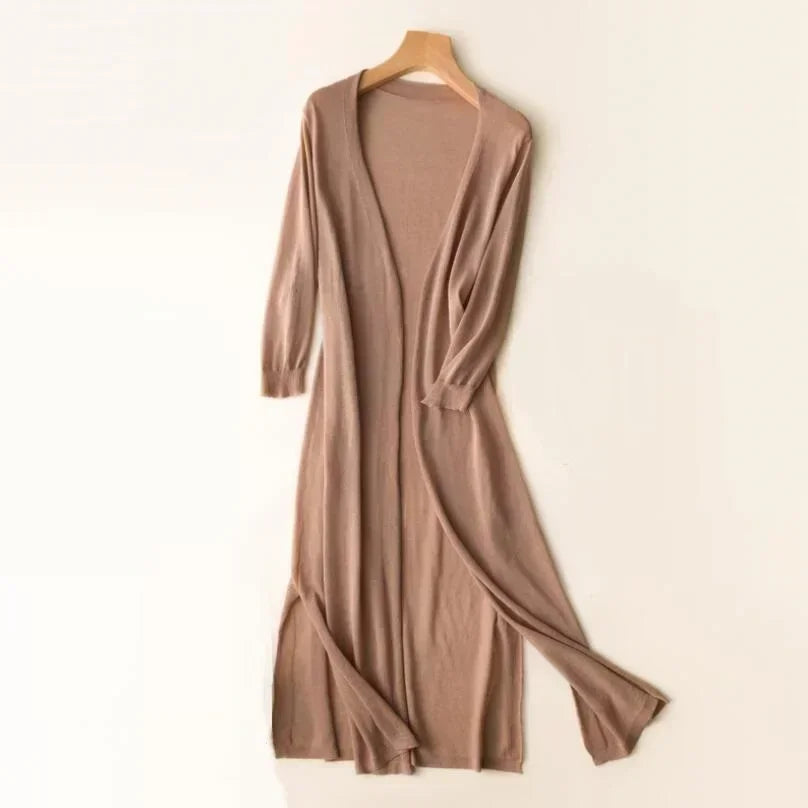 Danielle | Women's Cozy and Stylish Relaxed Fit Long Cardigan