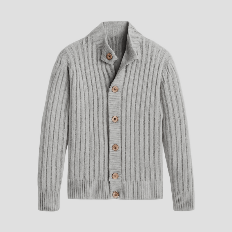 Zachary | Premium Single-Breasted Knit Cardigan