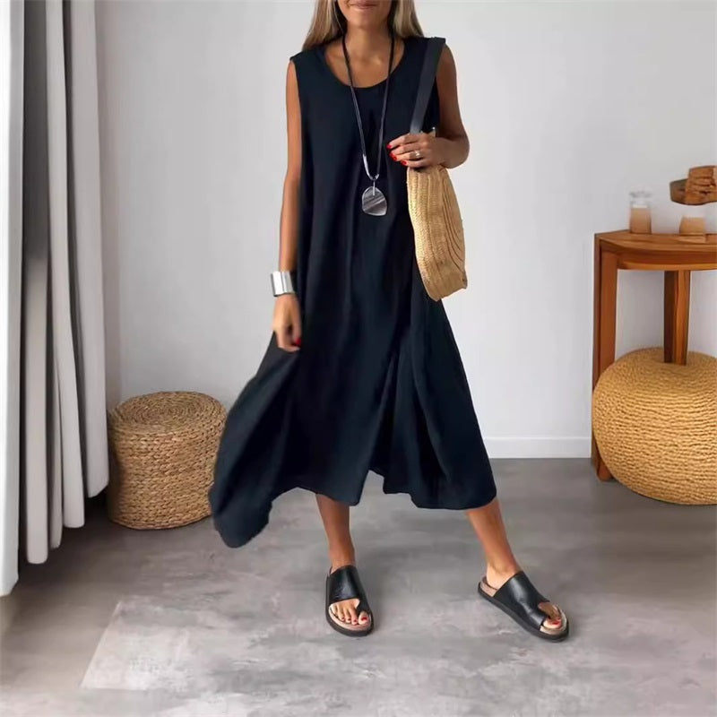 Noemi | Casual Sleeveless Dress with Pockets 8