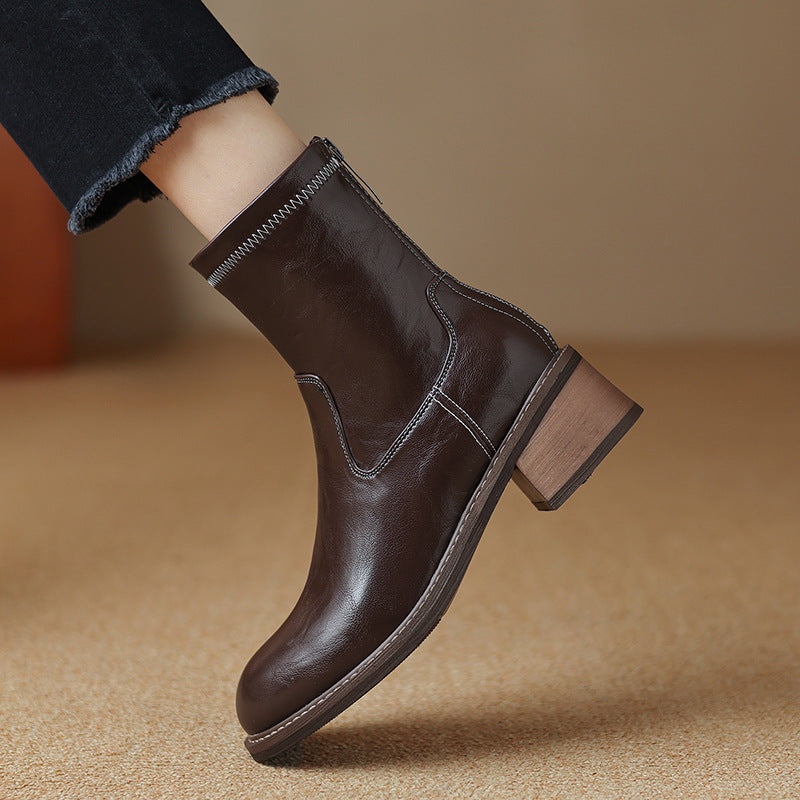 Elegant and Timeless Classic Ankle Boots