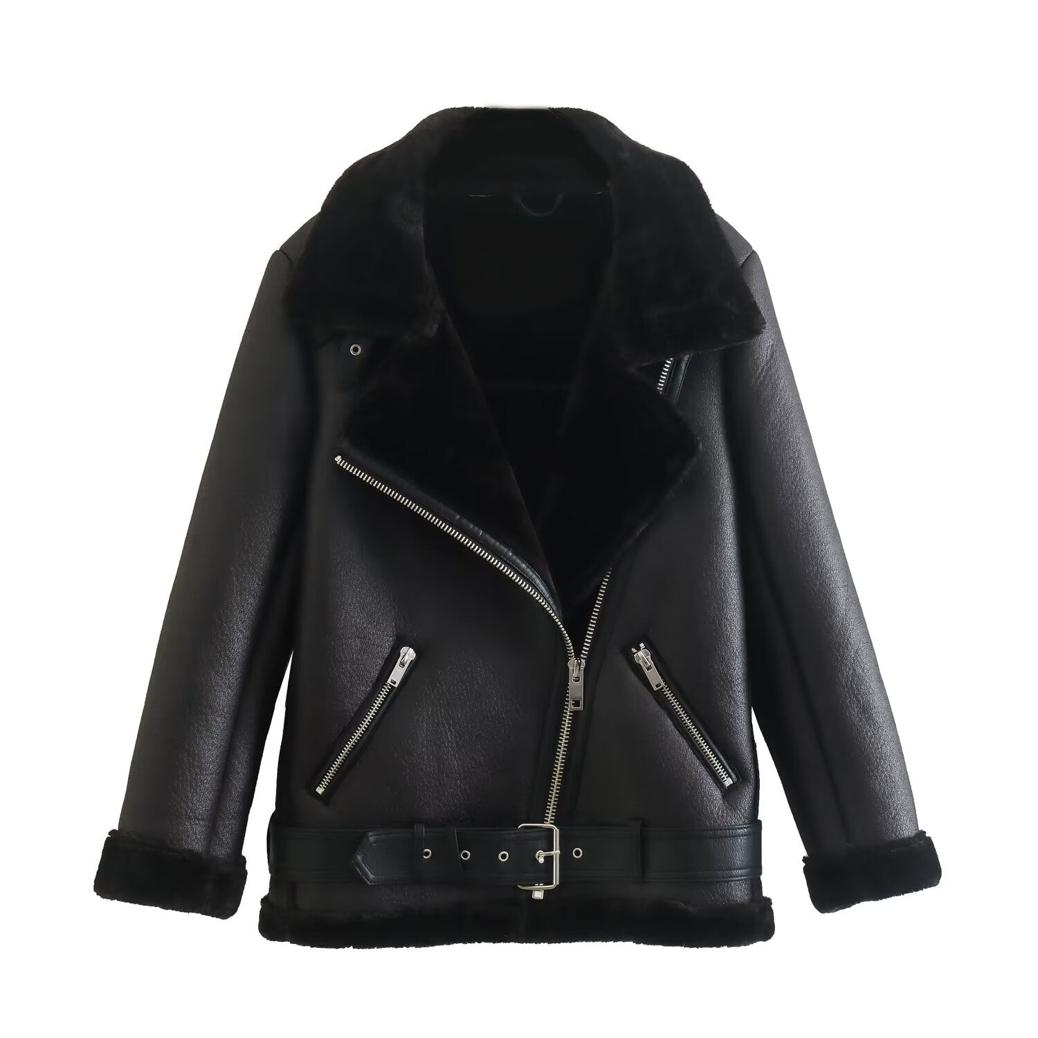 Solenn | Elegant sophisticated motorcycle jacket