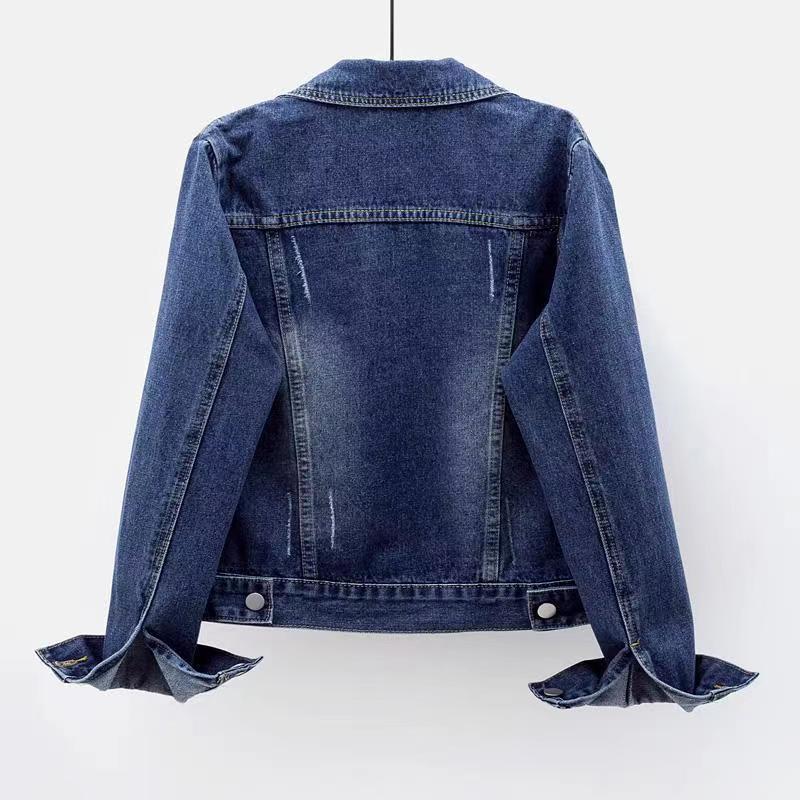 Odelia Women's denim jacket with single-breasted cut