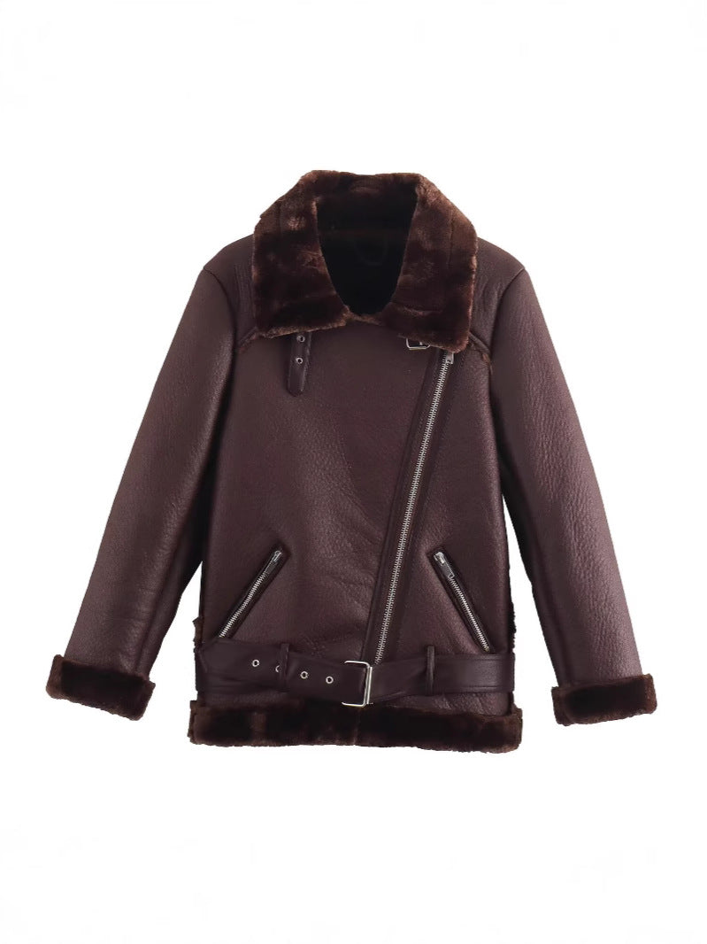 Solenn | Elegant sophisticated motorcycle jacket