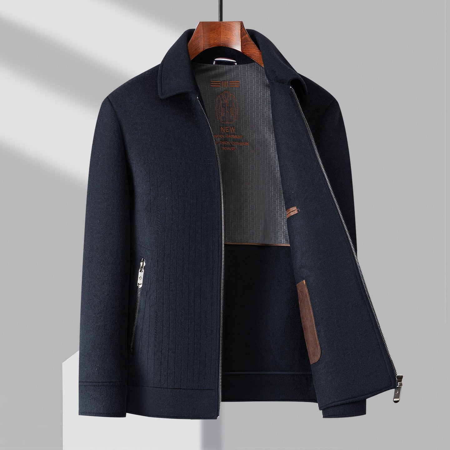 Alessio Style Premium Wool Jacket for Cozy Elegance
