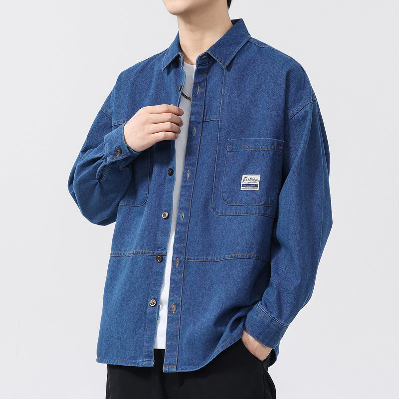Larson Classic Style Denim Shirt with Exceptional Comfort
