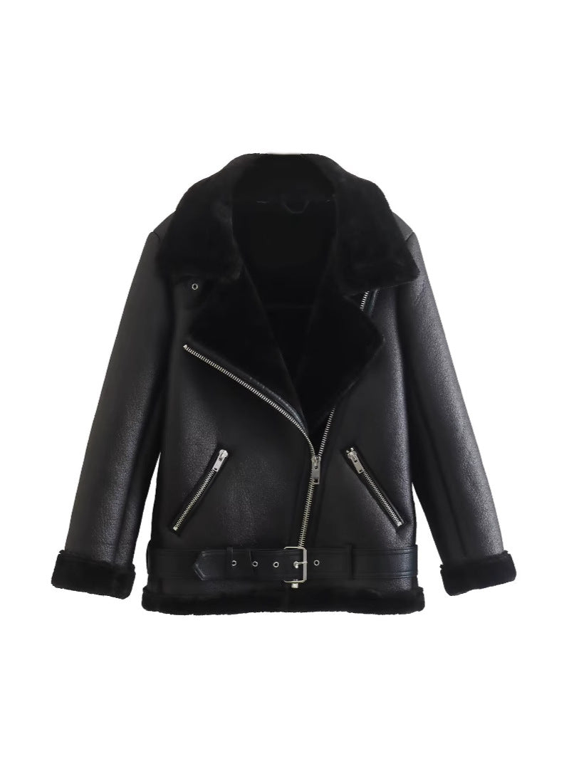 Solenn | Elegant sophisticated motorcycle jacket