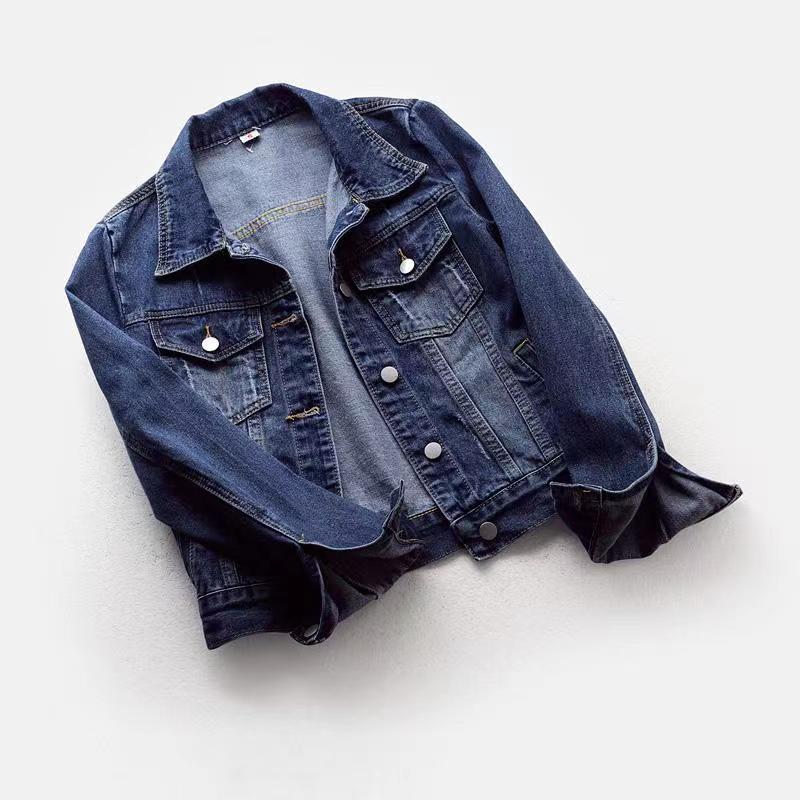 Odelia Women's denim jacket with single-breasted cut