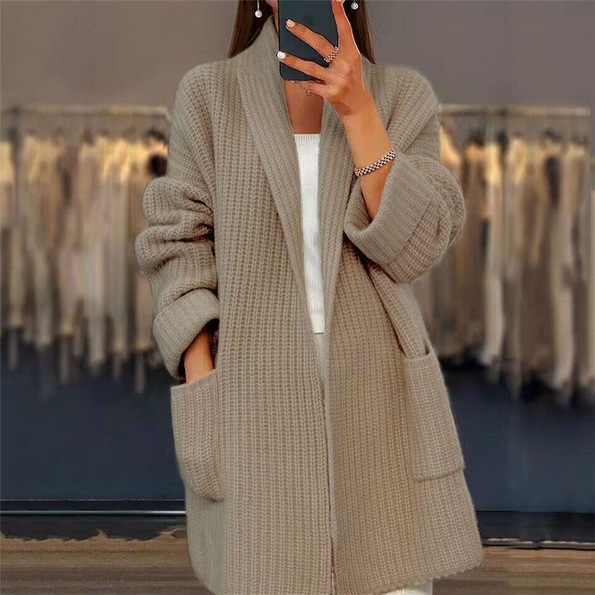 Julia | Women's Oversized Winter Cardigan for Relaxed Comfort
