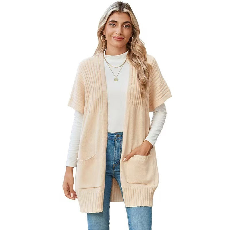 Lightweight Open-Front Knit Cardigan – Effortless Style, Breezy Comfort