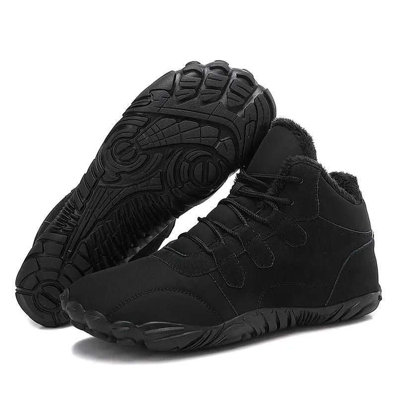 Men's Warm Boots for Barefoot Walking - Modern and Comfortable Winter Choice