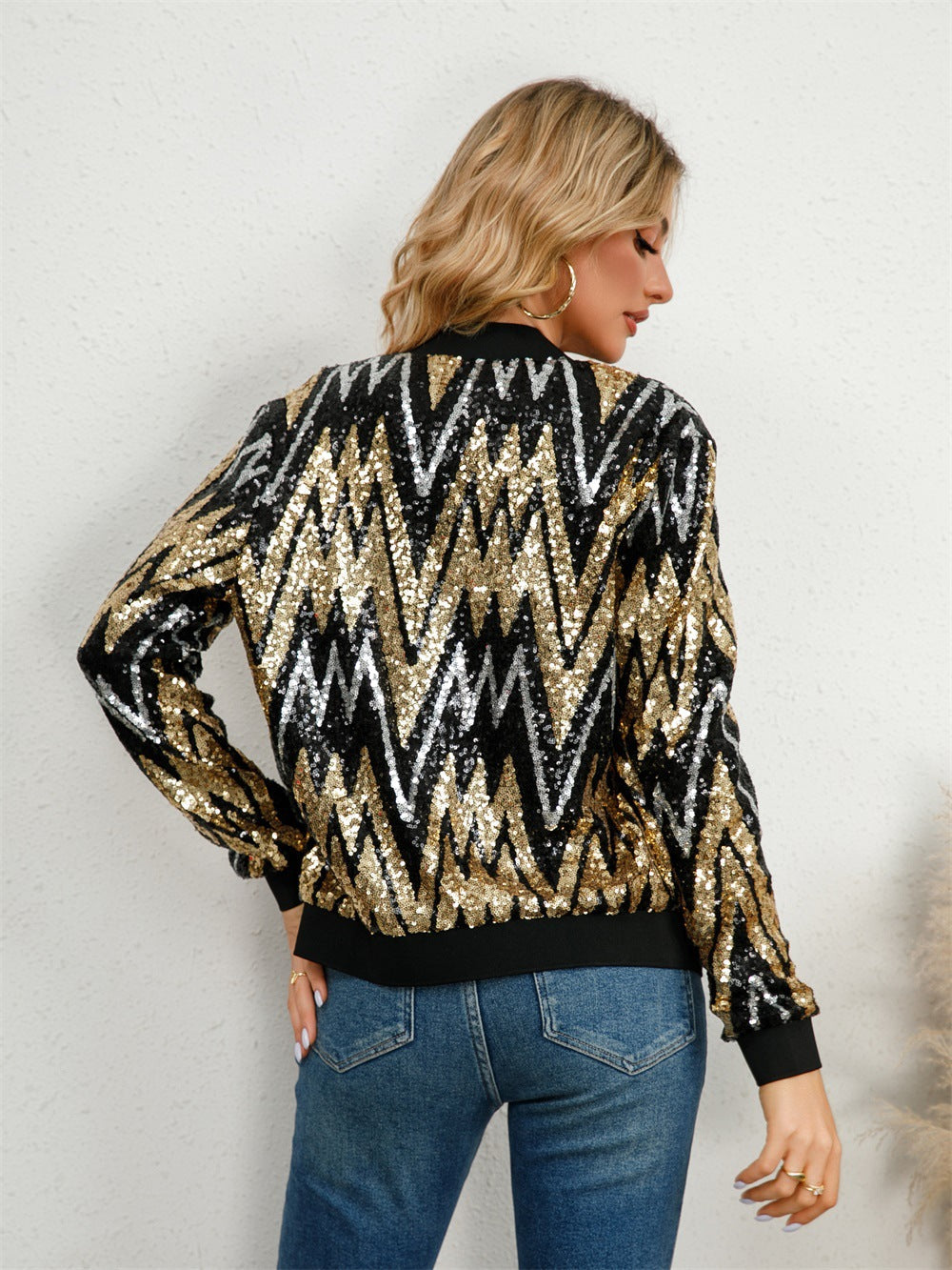 Sequin Bomber Jacket for Women - Guaranteed Sparkle for Your Evenings