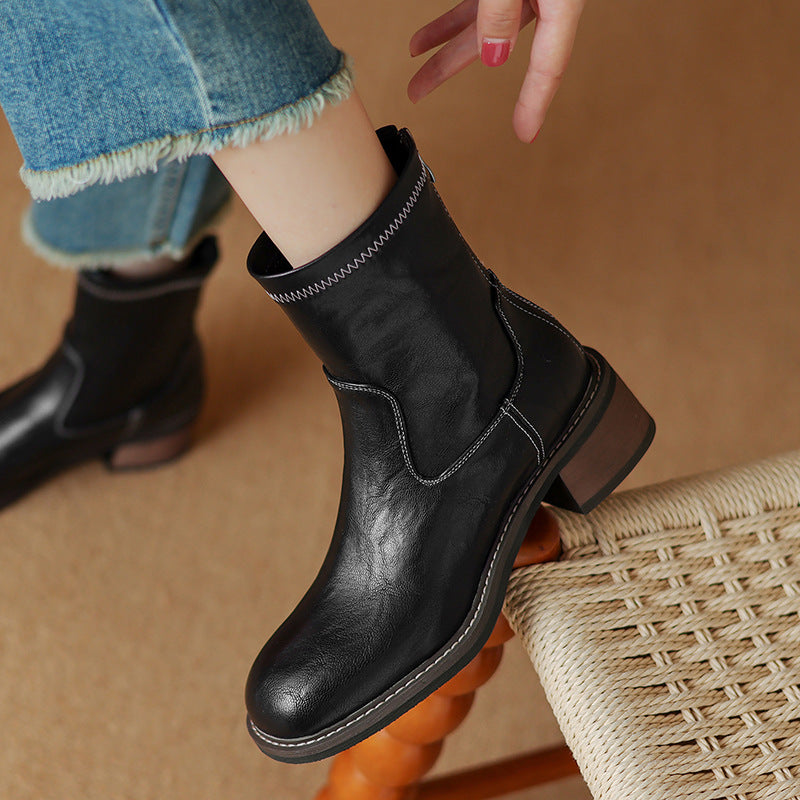 Elegant and Timeless Classic Ankle Boots