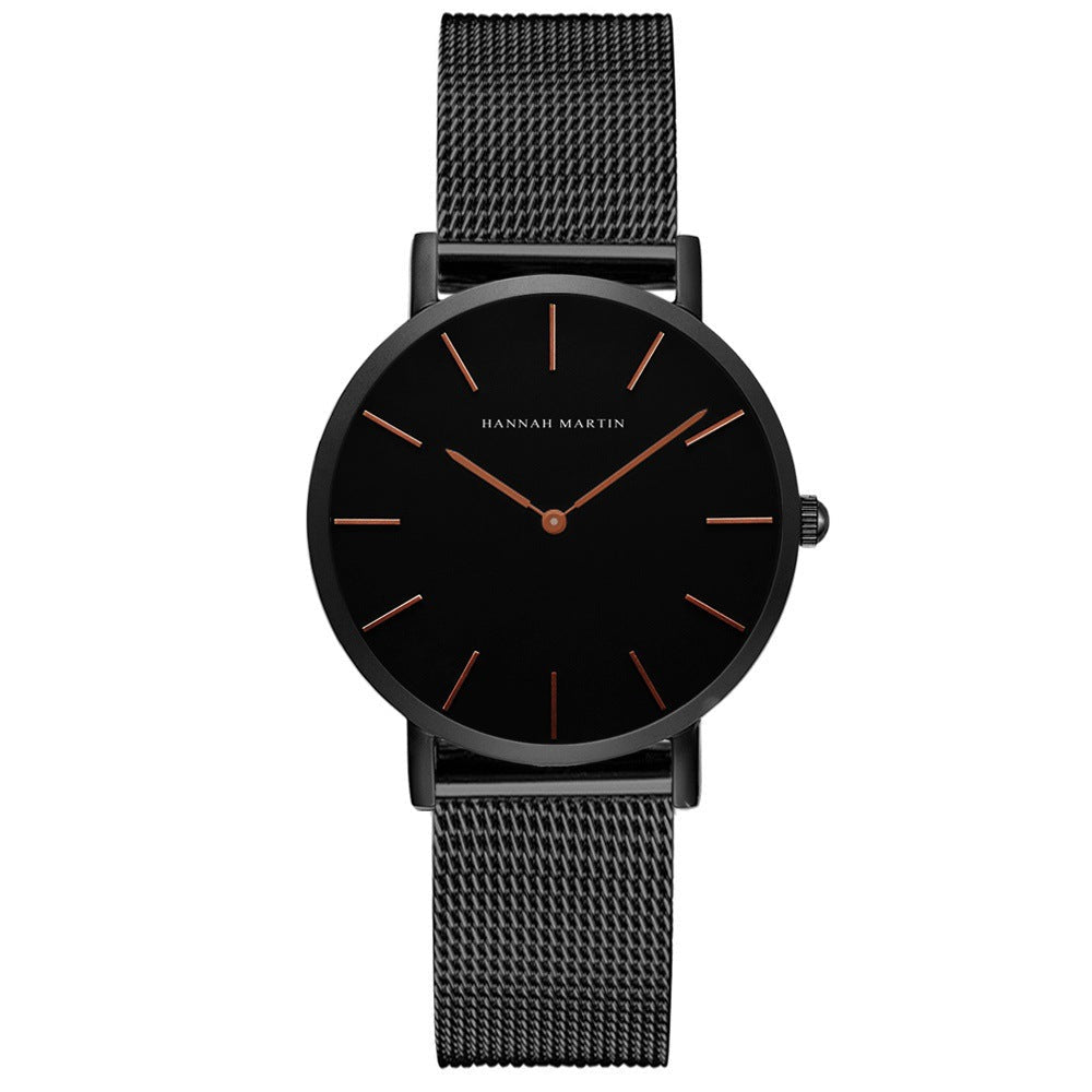 Ultra-thin mesh bracelet women's watch