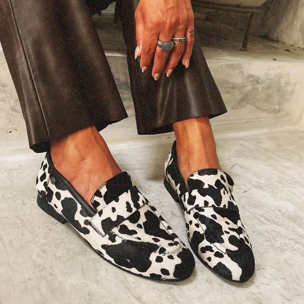 Chic Animal-Print Loafers for Effortless Elegance