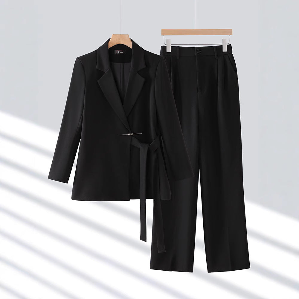 Gabriella | Elegant Women's Suit Set with Long Blazer for a Stylish Appearance