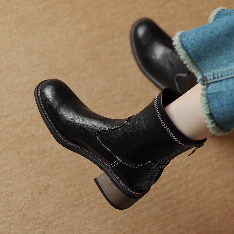 Elegant and Timeless Classic Ankle Boots