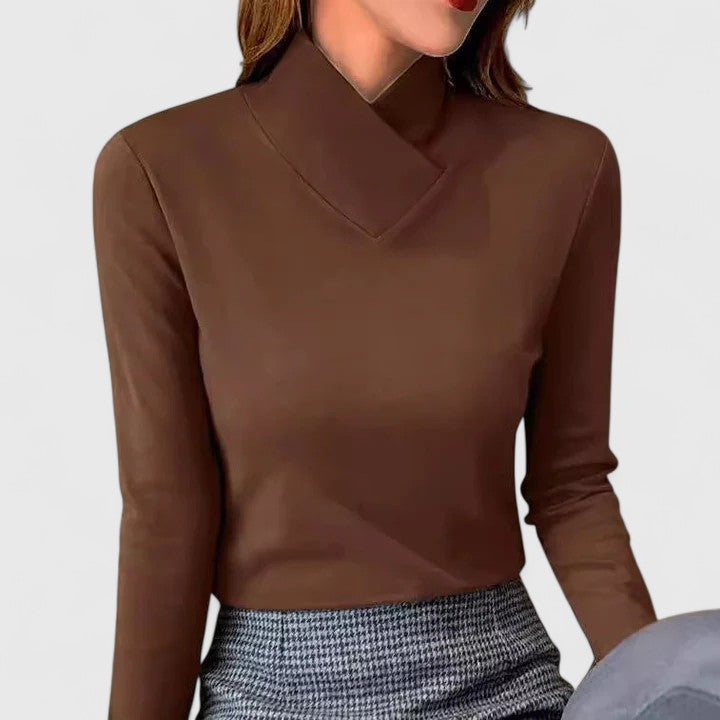 Yulienne | Elegant High Turtleneck Top