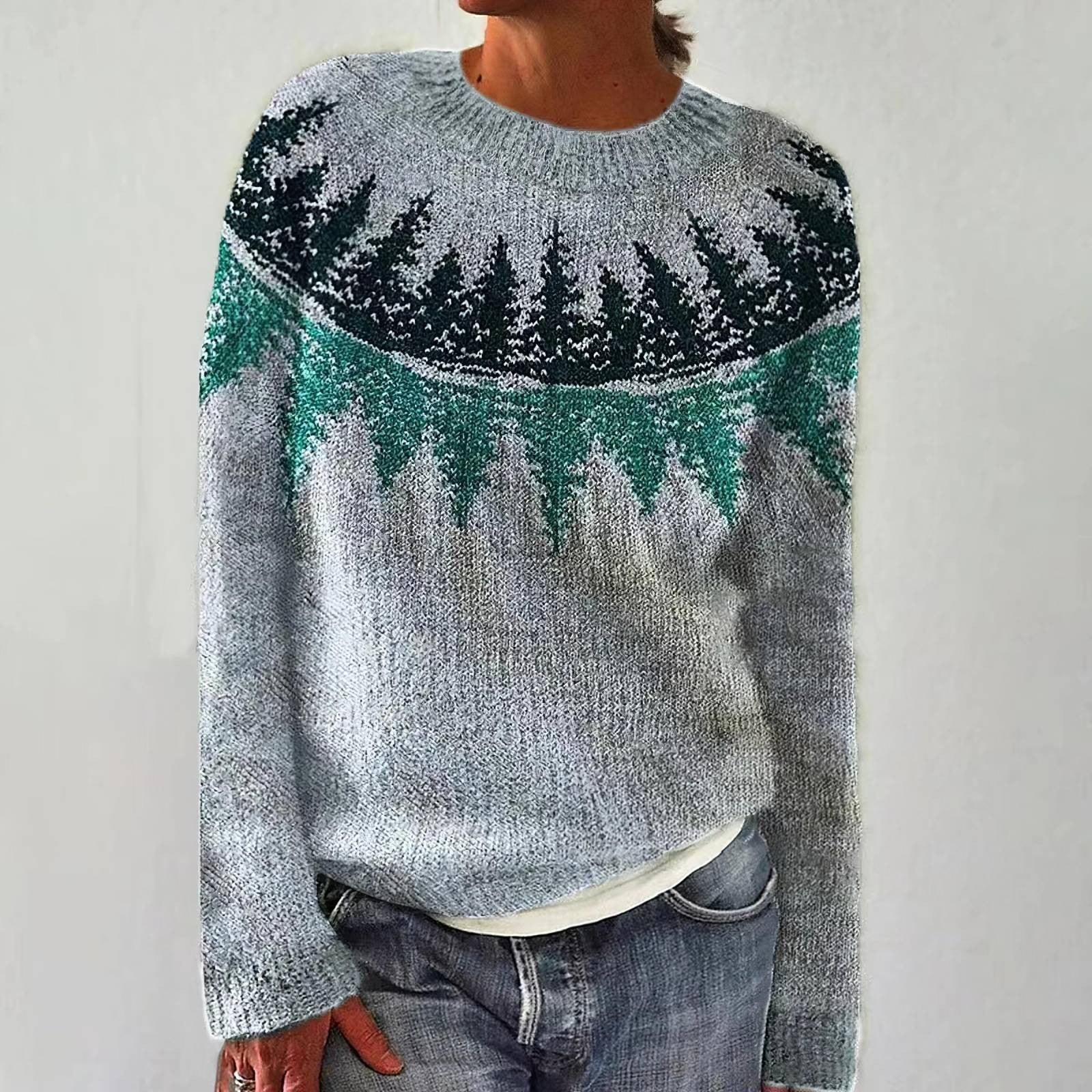 Swetlana | Chic and Comfortable Retro Sweater