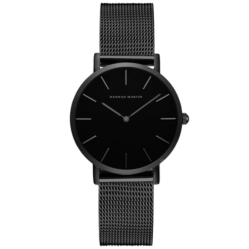 Ultra-thin mesh bracelet women's watch