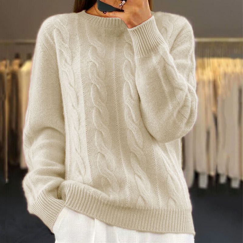 Sophisticated Winter Knit Sweater