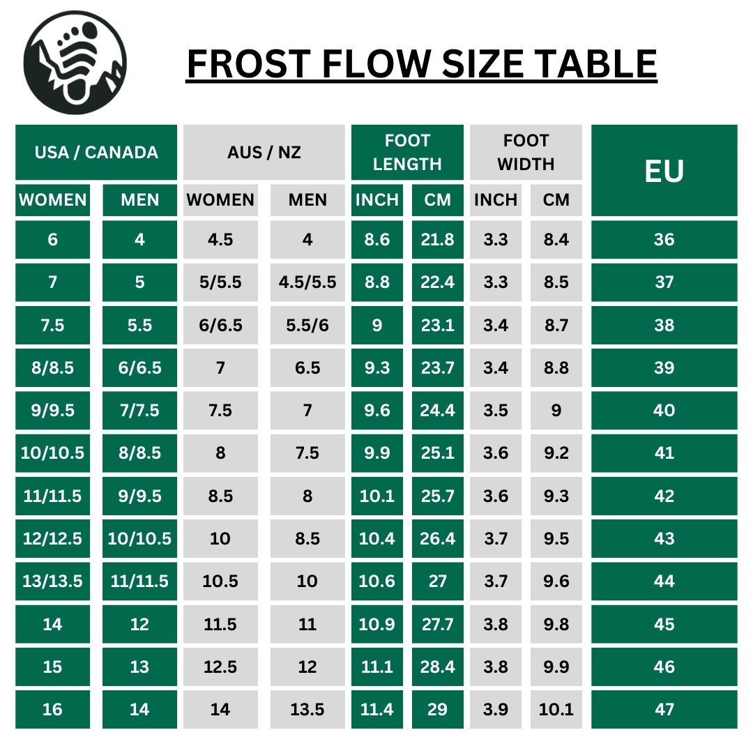 Frost Flow Non-Slip and Waterproof Barefoot Winter Shoes (Unisex)