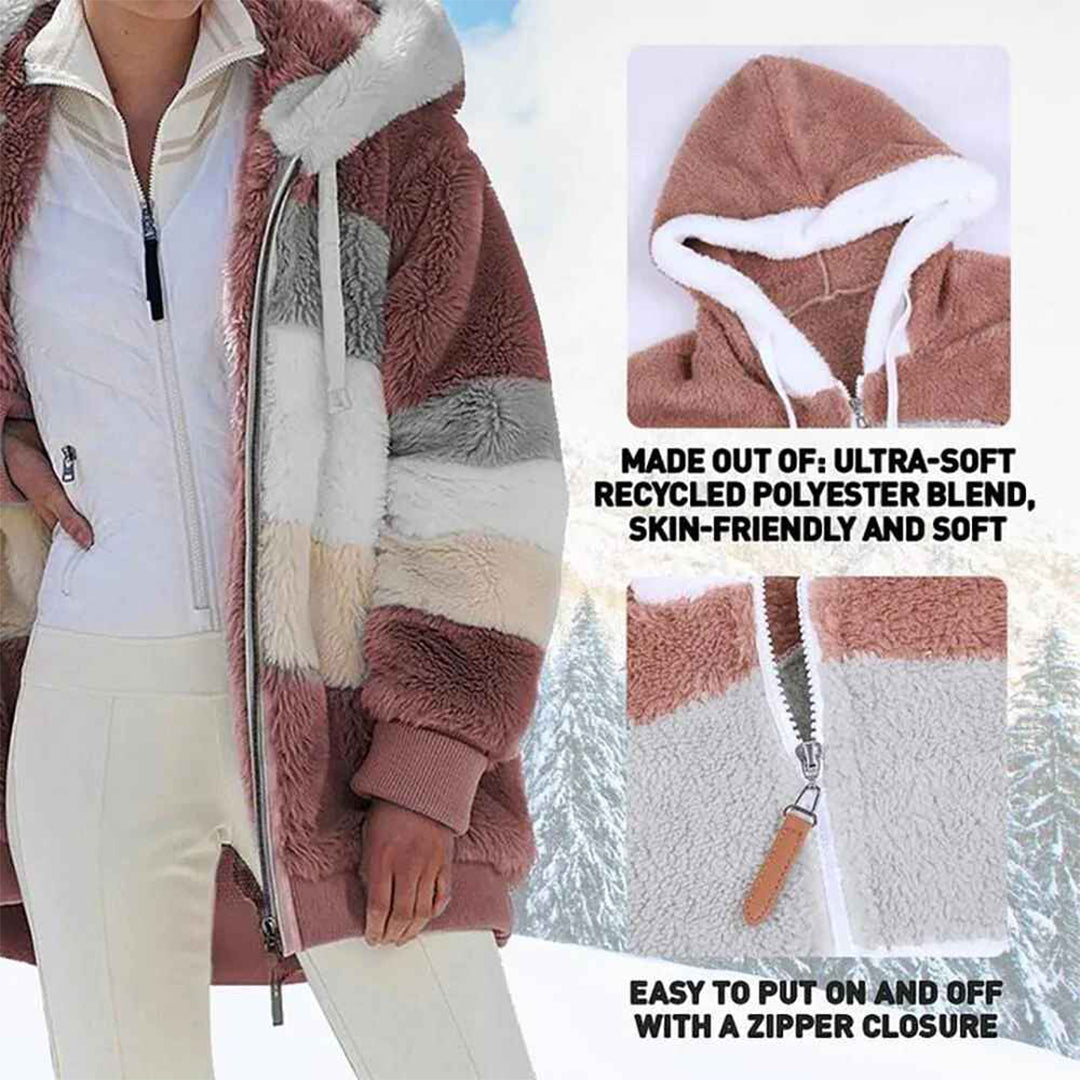 Chic Vintage Winter Jacket for Women - Stay Warm in Style