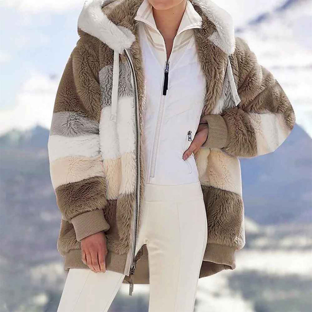 Chic Vintage Winter Jacket for Women - Stay Warm in Style