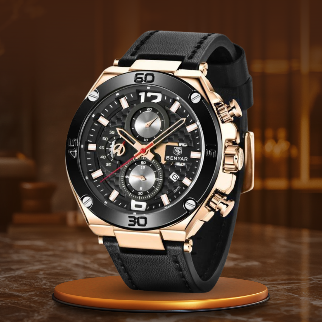 Multifunction Sports Quartz Chronograph Watch
