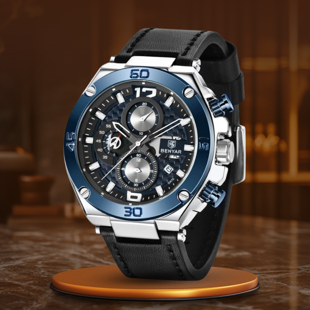 Multifunction Sports Quartz Chronograph Watch