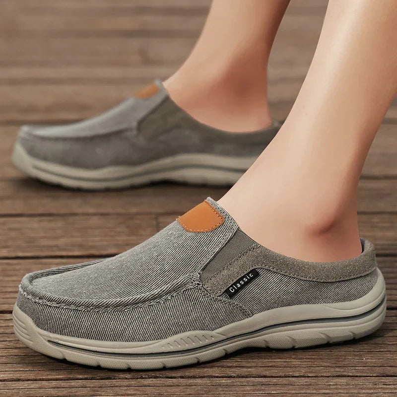 Retro Fabric Sports Shoes for Men – Comfortable and Stylish