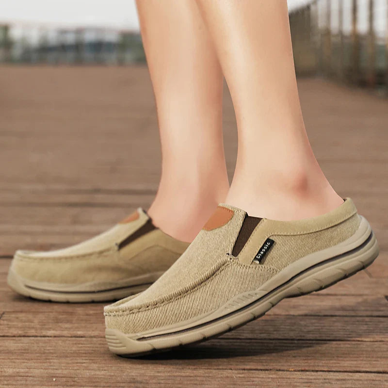 Retro Fabric Sports Shoes for Men – Comfortable and Stylish