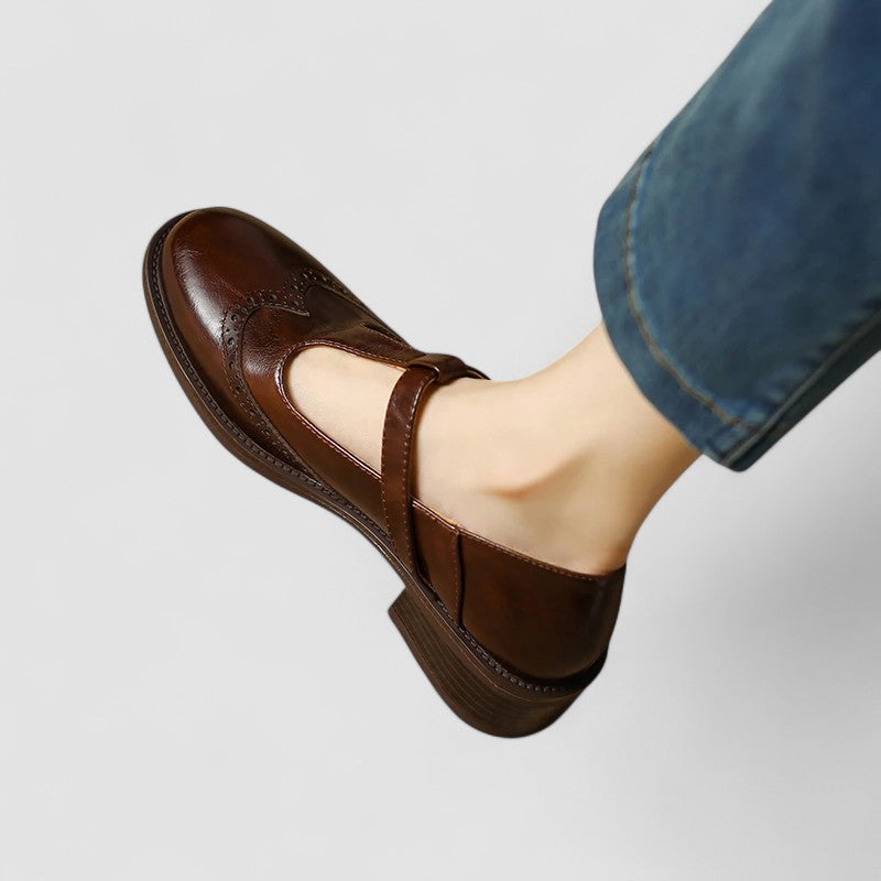 Olyssiah Orthopedic Mary Jane Shoes - All-Day Comfort and Support