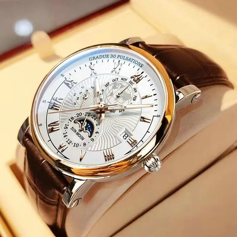 Elegant luxury sports watch for a sophisticated sporty style