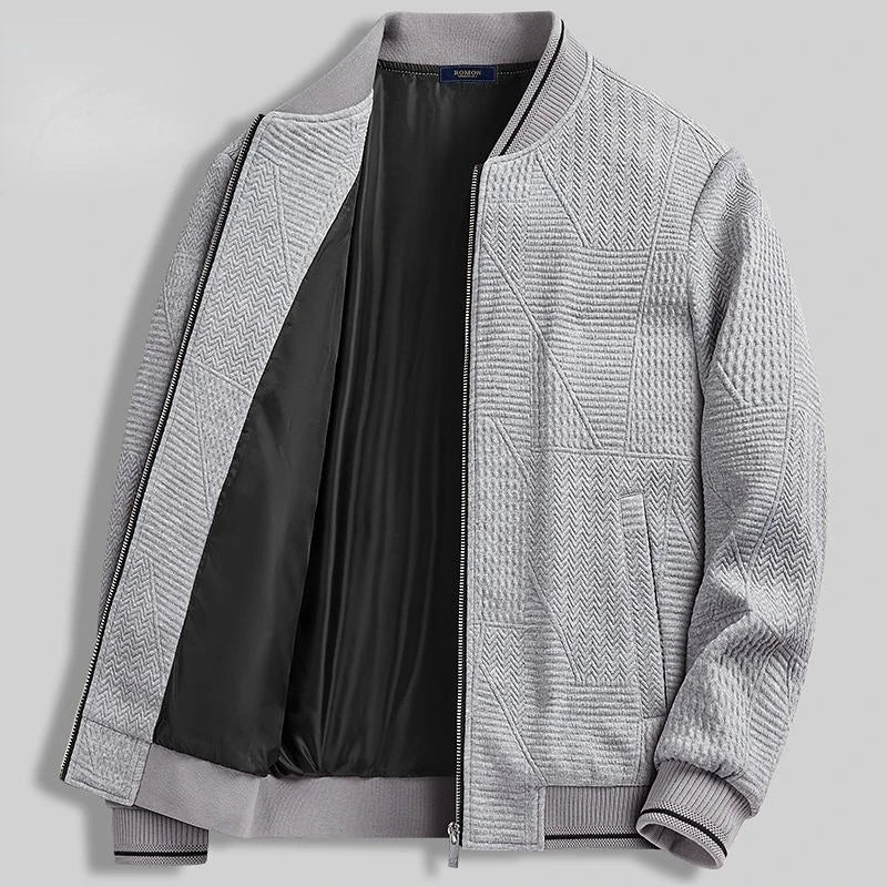 Elegant and comfortable Azure knit jacket