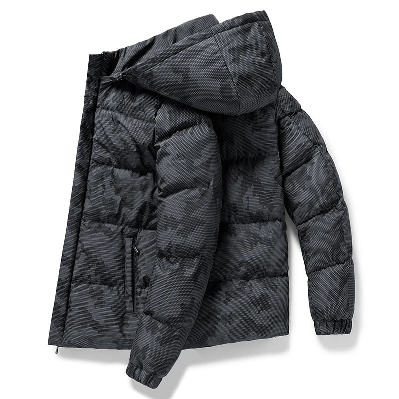 Munich Camo Waterproof Hoodie Jacket