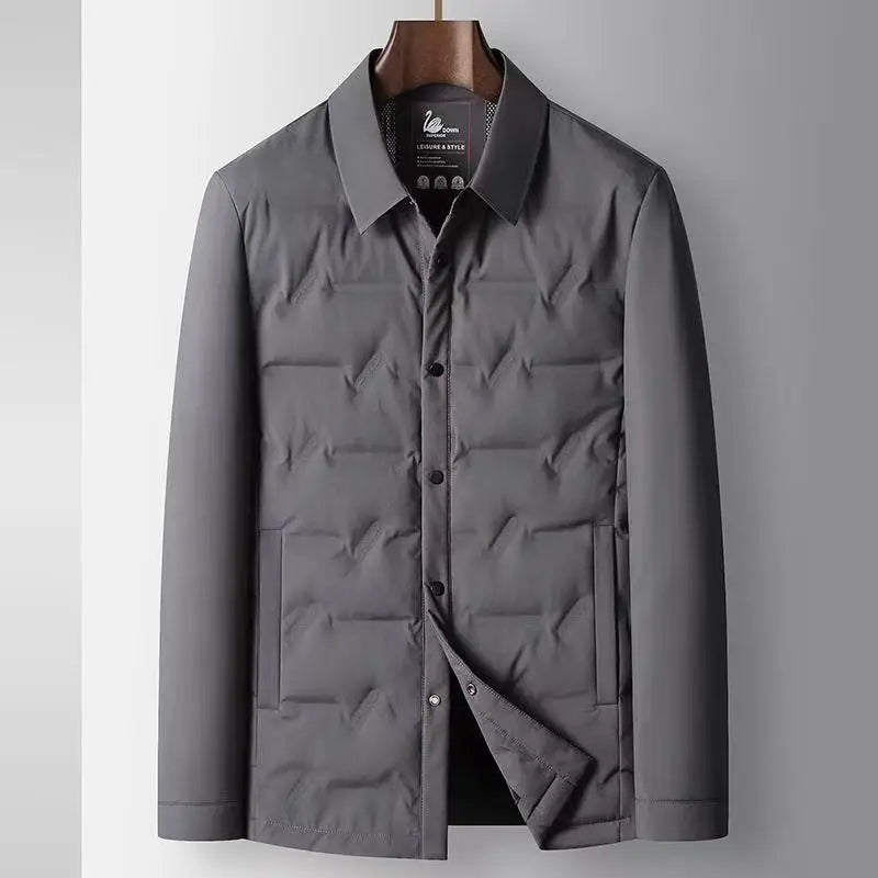 Nolan Ultra-Lightweight Down Jacket for Ultimate Comfort and Style