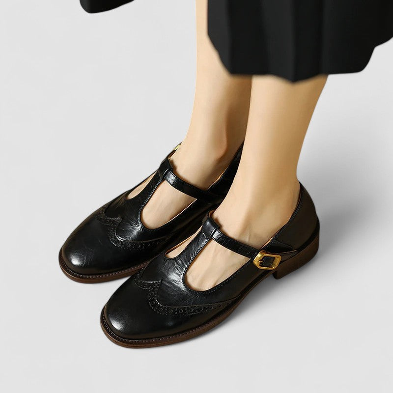 Olyssiah Orthopedic Mary Jane Shoes - All-Day Comfort and Support