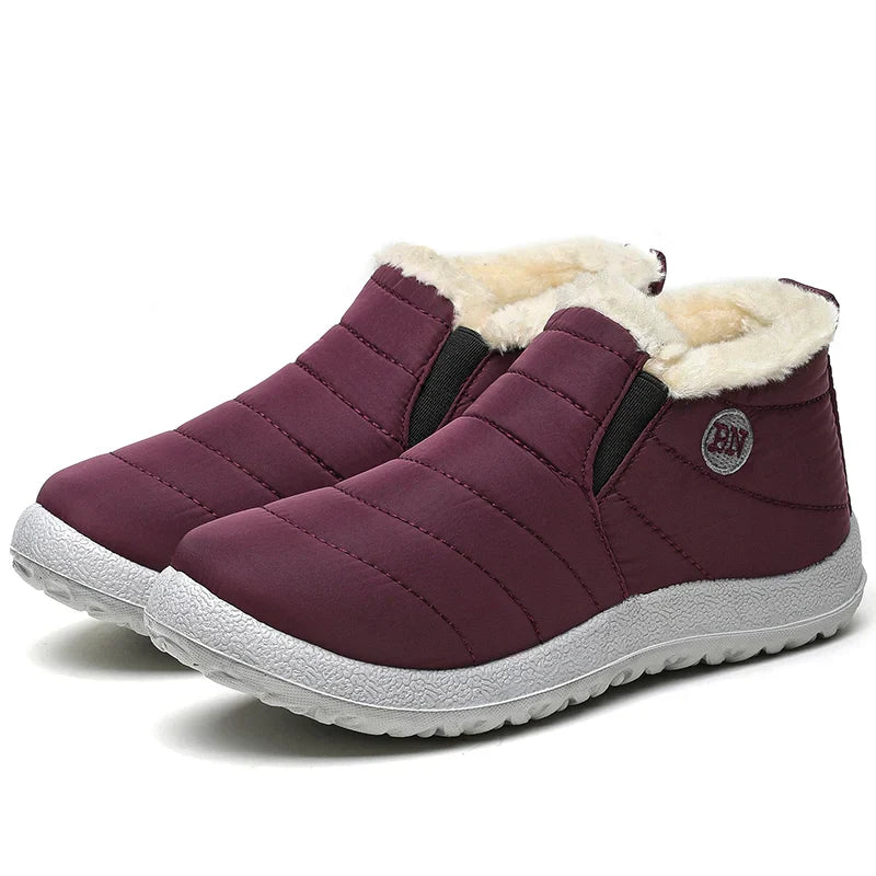 Women's Warm and Cozy Snow Boots with Non-Slip Sole