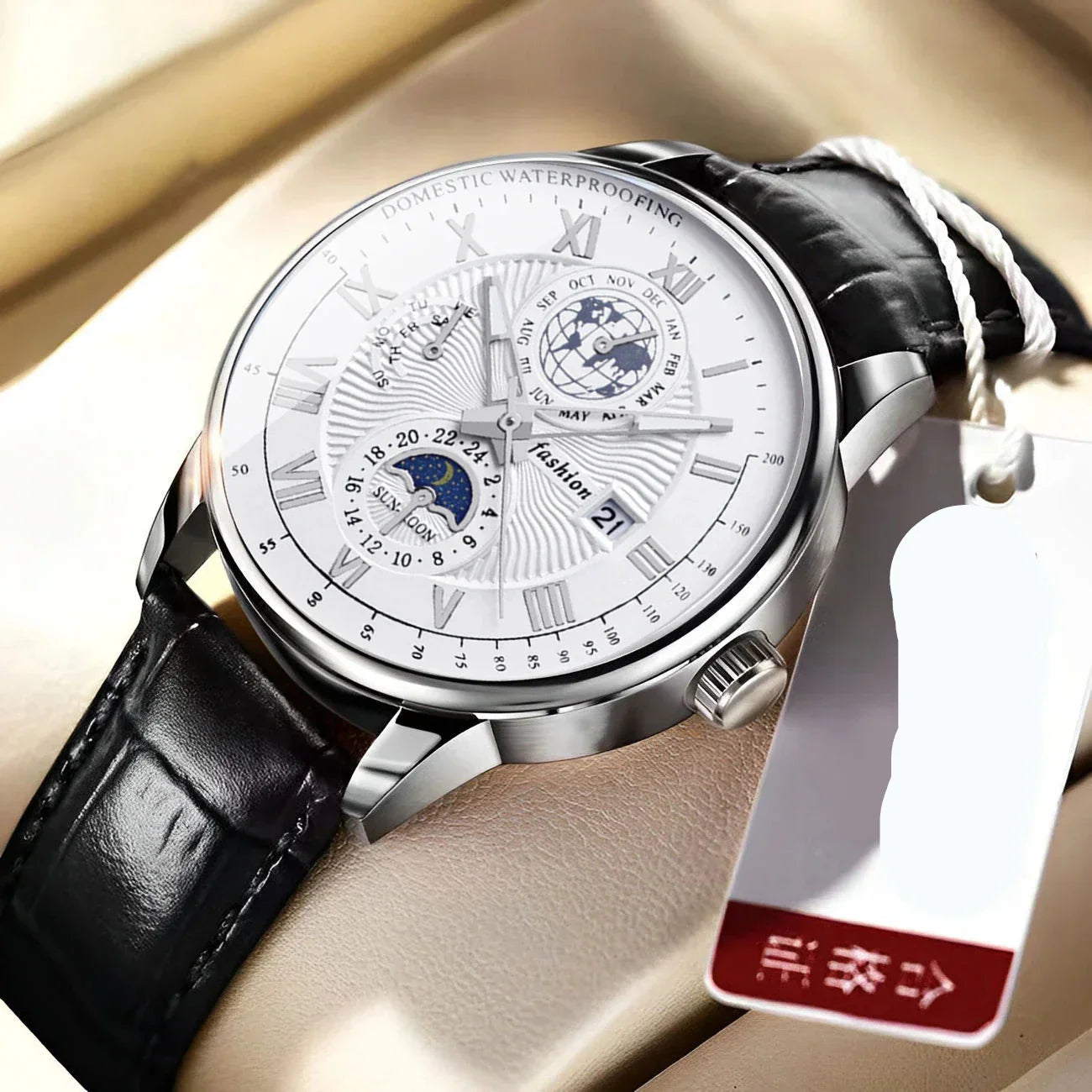 Elegant luxury sports watch for a sophisticated sporty style