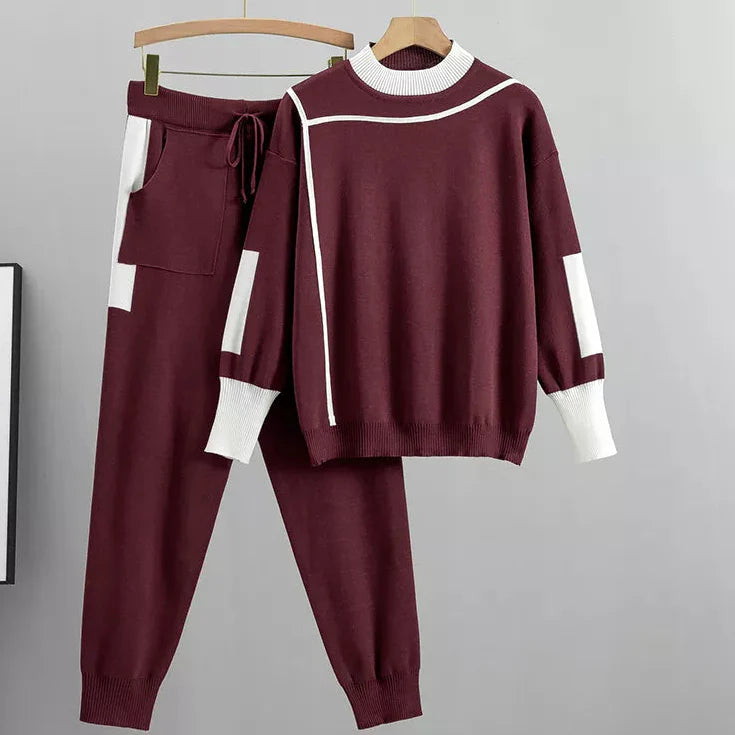 Kaitlyn Women's Casual Sweater and Pants Set