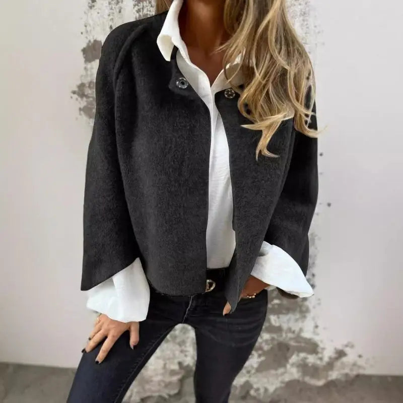Tess™ | Elegant Modern High-Quality Wool Cardigan