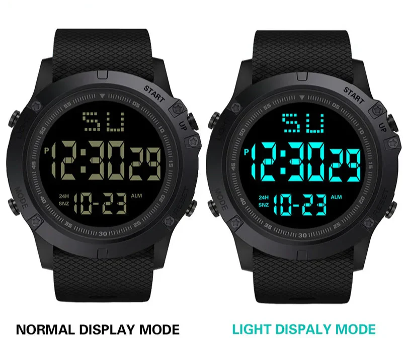 Robust Digital LED Military Sports Watch