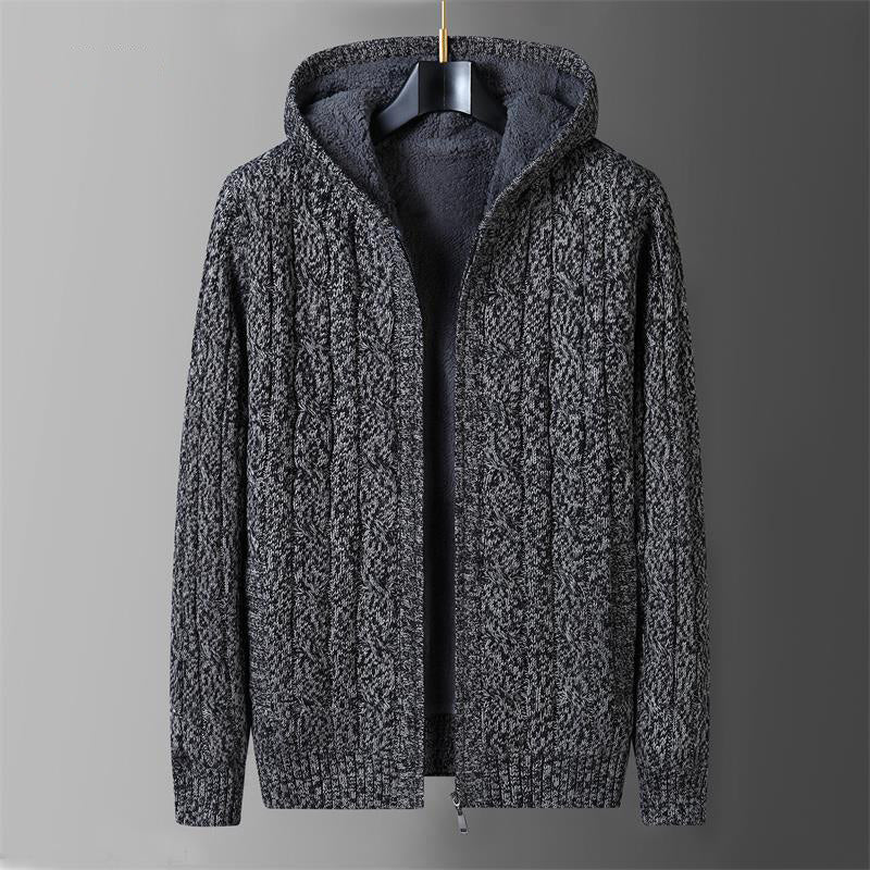 Giorgio Luxus Wool Knit Sweater for Stylish Warmth