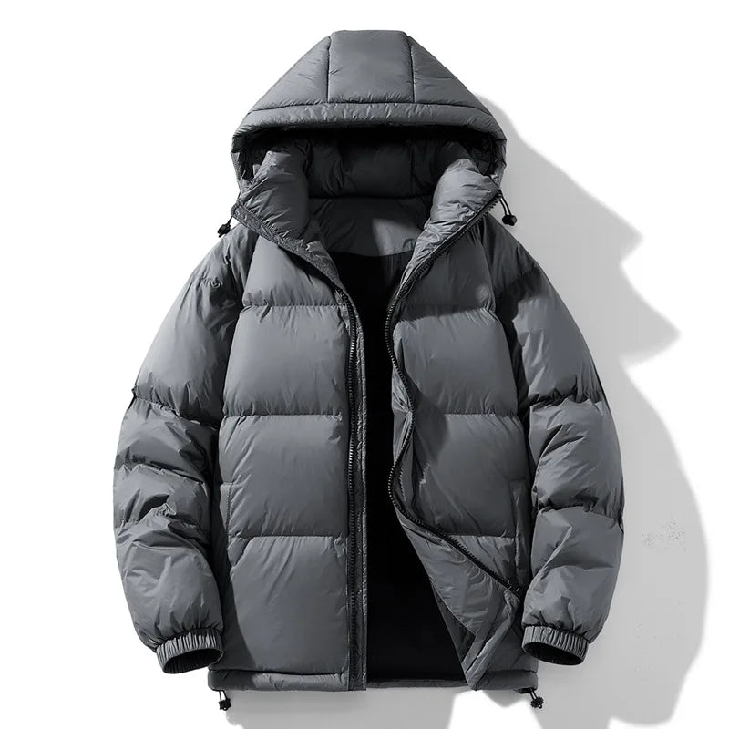 Henri Moreau - Down Hooded Outerwear for a Warm and Elegant Style