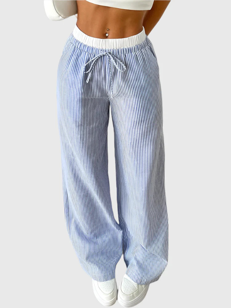 Jane - Casual Pinstripe Pants for a Sophisticated and Comfortable Style