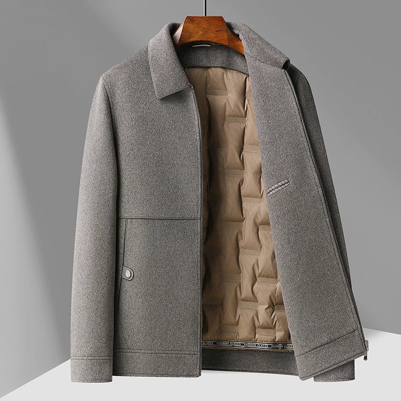 Heritage Woolen Jacket with Soft Felt Covering
