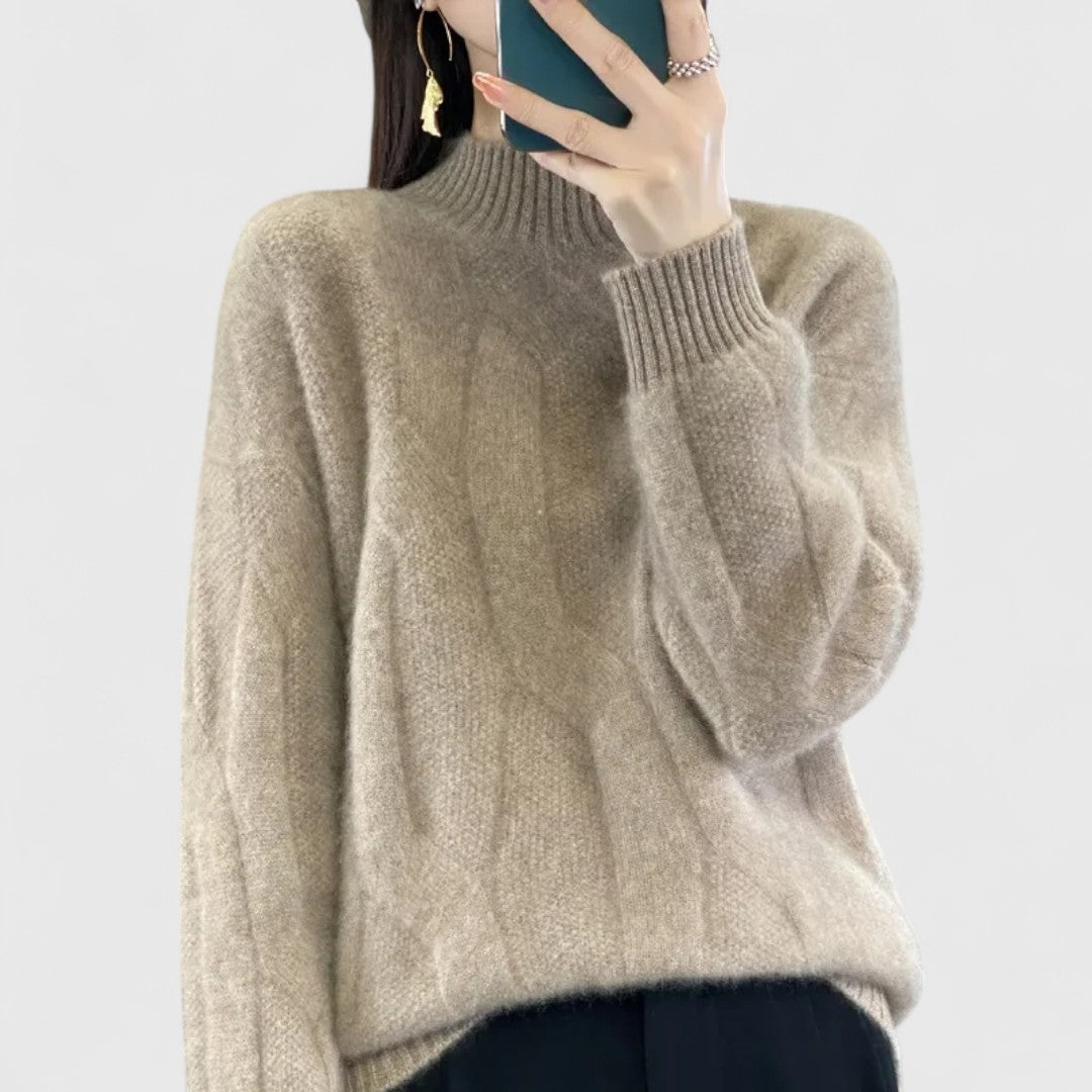 Senna - Comfortable and Elegant Turtleneck Sweater for Daily Wear