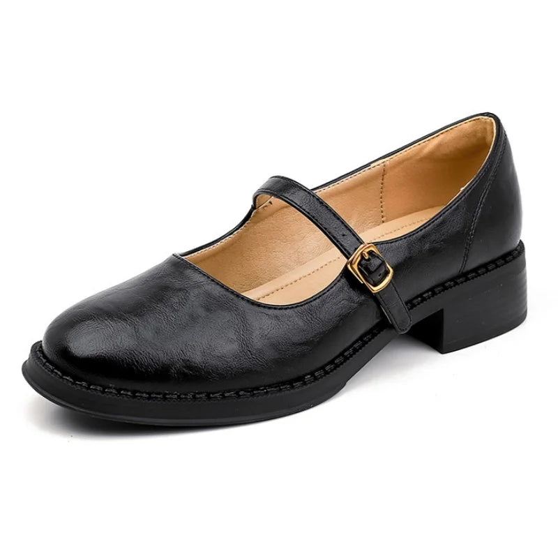 Leather Mary Janes for Classic Comfort