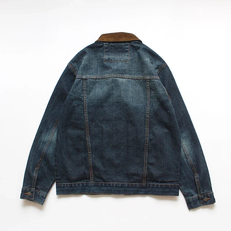 Jazzed-up country-style denim jacket